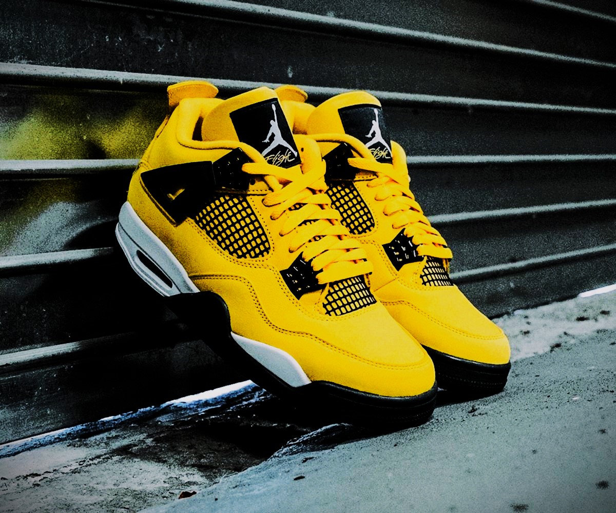 Yellow Nikes