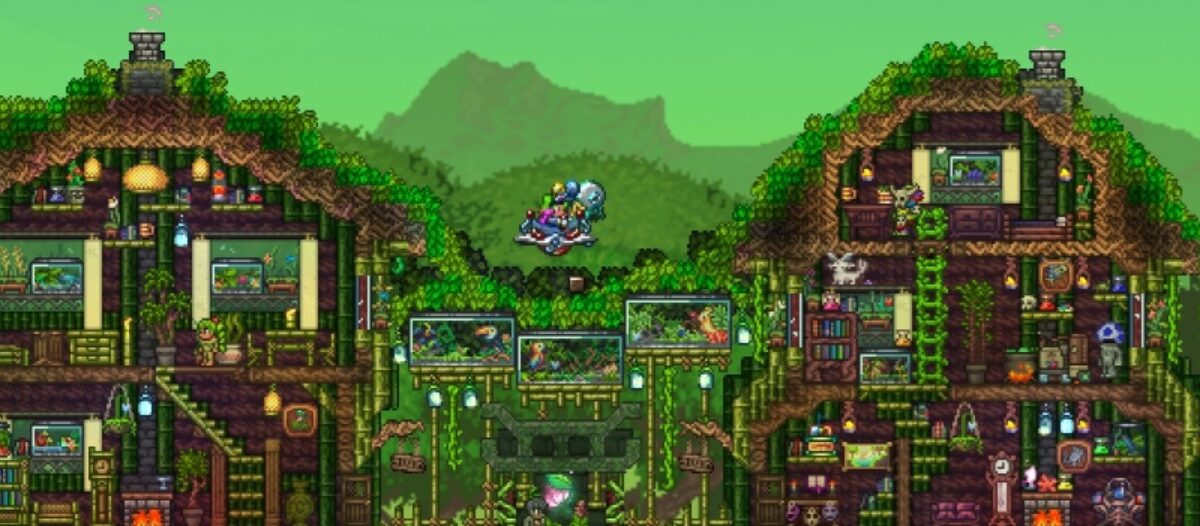 Terraria has been set back 13 years in honor of the game's thirteenth anniversary. Update 1.1 is out again