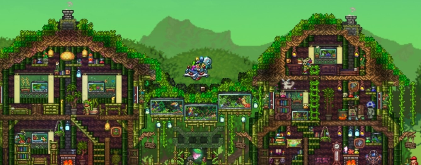 Terraria has been set back 13 years in honor of the game's thirteenth anniversary. Update 1.1 is out again