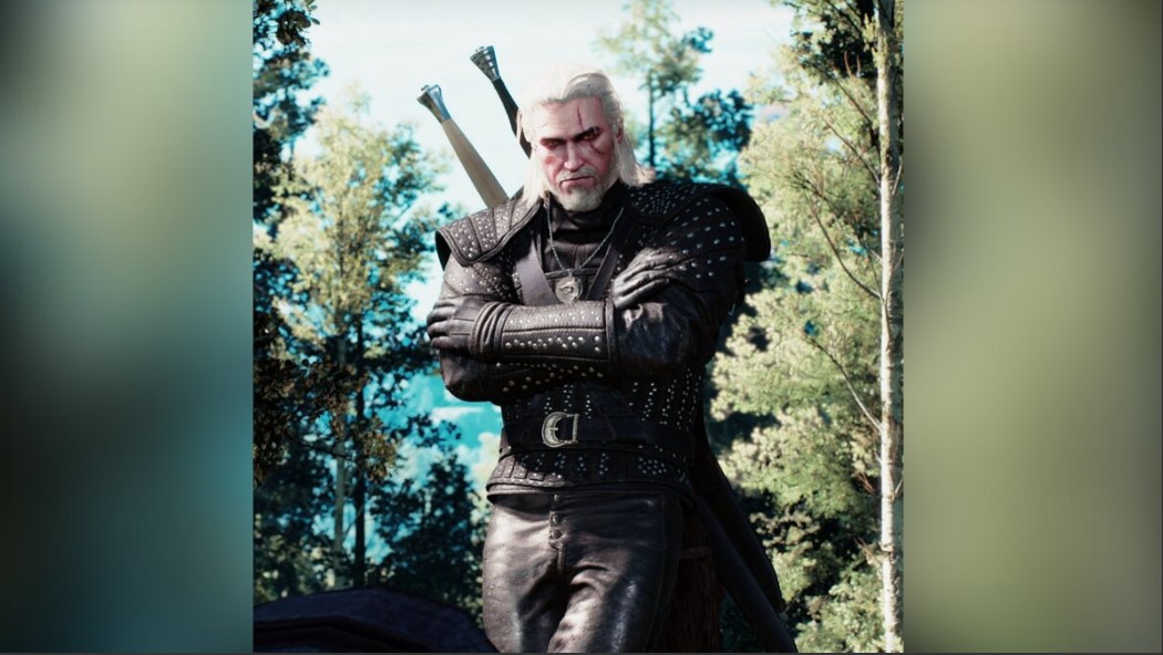 The network has already compared Liam Hemsworth and Henry Cavill in the image of Geralt from The Witcher