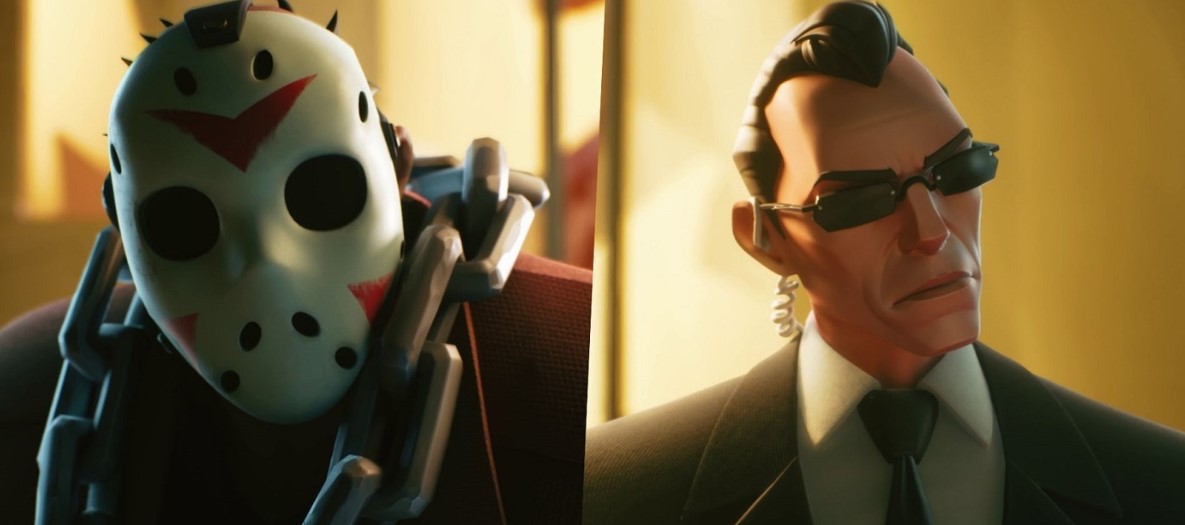 Jason Voorhees and Agent Smith in the MultiVersus release trailer