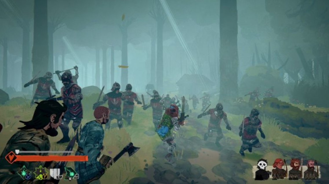 Debut trailer for the cooperative roguelike action game Tears of Metal