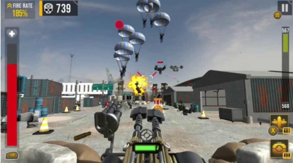 Infantry Attack Review – A silly shooting gallery that's hard to put down