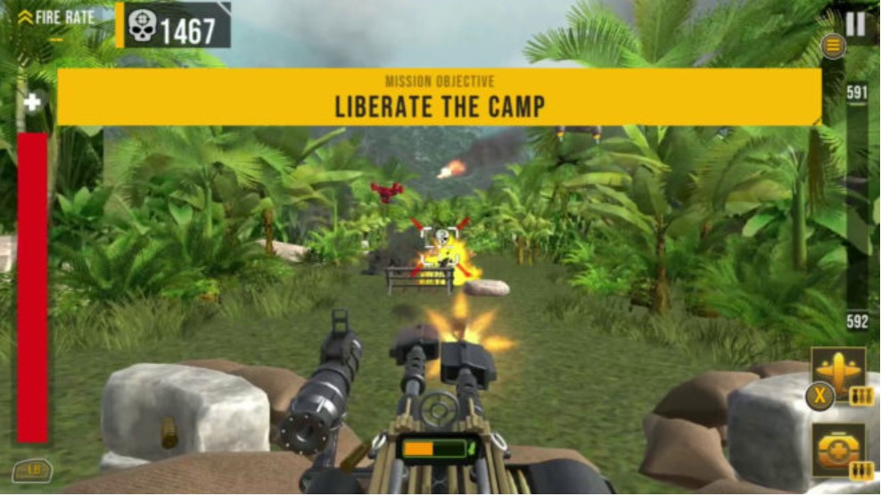 Infantry Attack Review – A silly shooting gallery that's hard to put down