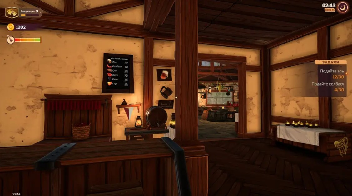 Cozy work in a fairy-tale tavern. Review of the innkeeper simulator Tavern Manager Simulator