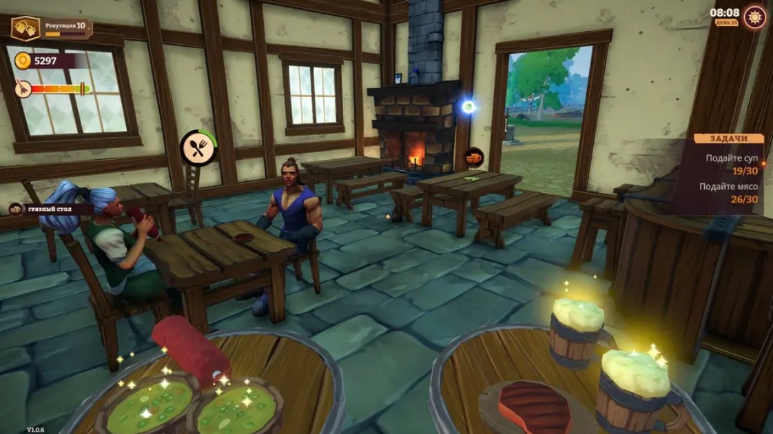 Cozy work in a fairy-tale tavern. Review of the innkeeper simulator Tavern Manager Simulator